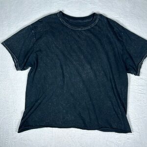 Grey Acid Wash T-Shirt